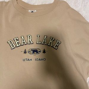 Oversized Bear Lake Utah Short Sleeve Tee